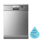 TOSHIBA DW-14F7(SS)-SG FREESTANDING DISHWASHER(water Efficiency class 3)